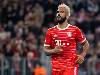 Liefert mit Toren die beste Eigenwerbung: Bayern-Torjäger Eric Maxim Choupo-Moting. Liefert mit Toren die beste Eigenwerbung: Bayern-Torjäger Eric Maxim Choupo-Moting.