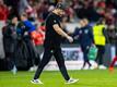 Kölns Trainer Steffen Baumgart ist nach dem dritten Pflichtspiel ohne Sieg unzufrieden.
