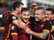 Francesco Totti (M.) ist ein Mythos beim AS Rom. Foto: Alessandro Di Meo
<br>
<br>
<br>dpa-infocom GmbH