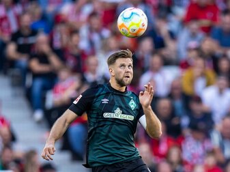 Fällt für das Spiel gegen Bayern München aus: Werder Bremens Niclas Füllkrug in Aktion. Fällt für das Spiel gegen Bayern München aus: Werder Bremens Niclas Füllkrug in Aktion.