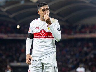 Spielfreudige Leihgabe von Sporting Lissabon: Tiago Tomás. Spielfreudige Leihgabe von Sporting Lissabon: Tiago Tomás.