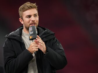 Der Gladbacher Christoph Kramer arbeitet auch als TV-Experte. Der Gladbacher Christoph Kramer arbeitet auch als TV-Experte.