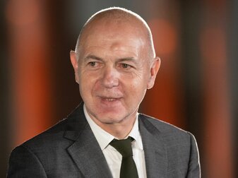 Der Präsident des Deutschen Fußball-Bundes: Bernd Neuendorf. Der Präsident des Deutschen Fußball-Bundes: Bernd Neuendorf.