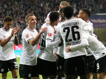 Dank Heimsieg: Frankfurt klettert auf Champions-League-Rang Dank Heimsieg: Frankfurt klettert auf Champions-League-Rang