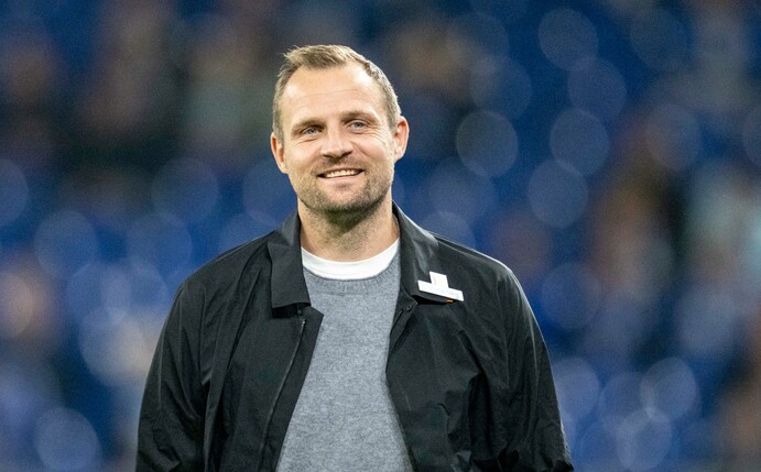 Der Mainzer Trainer Bo Svensson ist enttäuscht von seiner Mannschaft.