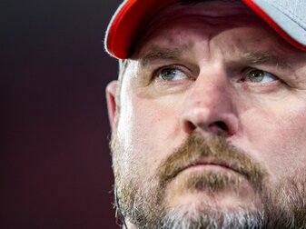 Kölns Trainer Steffen Baumgart. Kölns Trainer Steffen Baumgart.