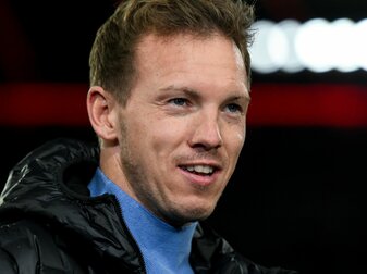 Bayern-Trainer Julian Nagelsmann zieht eine positive Zwischenbilanz. Bayern-Trainer Julian Nagelsmann zieht eine positive Zwischenbilanz.