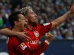 Leverkusen dreht das Spiel auf Schalke (Quelle: FIRO/SID)