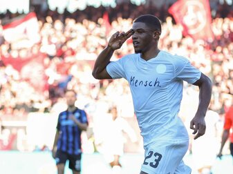 Kwadwo Duah war Nürnbergs Matchwinner gegen Paderborn. Kwadwo Duah war Nürnbergs Matchwinner gegen Paderborn.