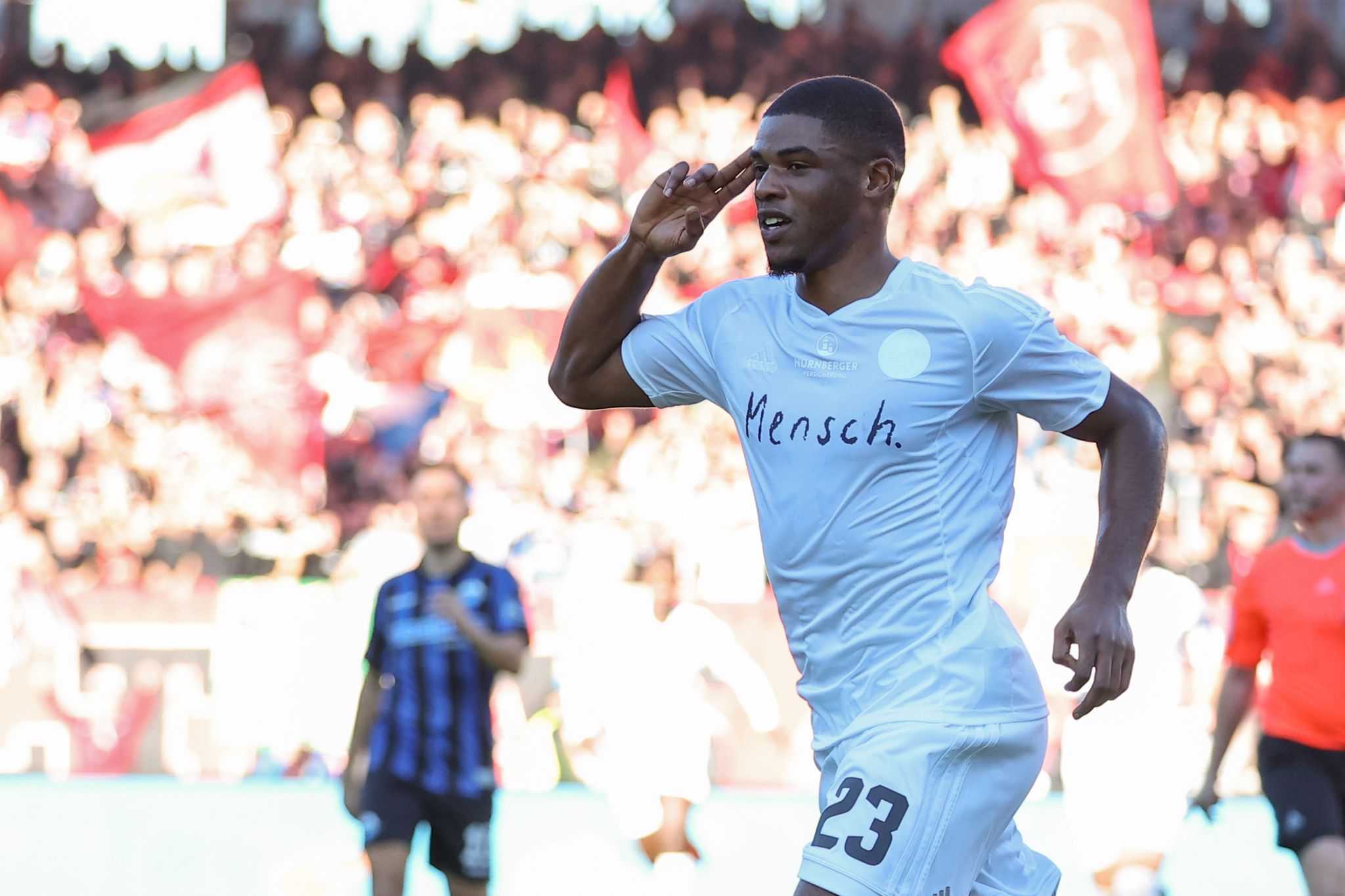 Kwadwo Duah war Nürnbergs Matchwinner gegen Paderborn.