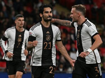 Gündogan: Zusammenspiel mit Kimmich und Goretzka möglich Gündogan: Zusammenspiel mit Kimmich und Goretzka möglich