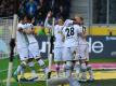 Gladbach gewinnt souverän mit 3:1 gegen Hoffenheim (Quelle: pixathlon/SID-IMAGES)
<br>© 2016 SID