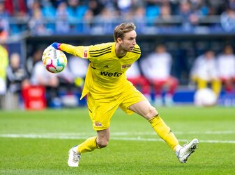Reist mit Dänemark zu WM nach Katar: Union-Keeper Frederik Rönnow.