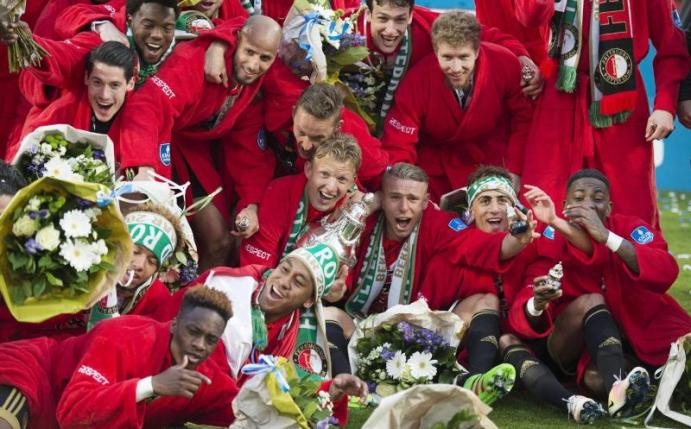 Feyenoord Rotterdam darf sich Pokalsieger nennen. Foto: Olaf Kraak