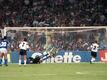 Andreas Brehme (r) schoss Deutschland per Elfmeter zum WM-Titel 1990.