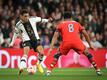 Jamal Musiala (l) hätte auch für die englische Nationalmannschaft spielen können.