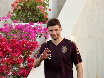 Ist bereit für die WM: Thomas Müller. Ist bereit für die WM: Thomas Müller.