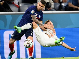 Steht im französischen Aufgebot: Lucas Hernández (l). Steht im französischen Aufgebot: Lucas Hernández (l).