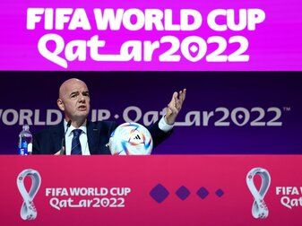 Gianni Infantino, mächtiger Präsident des Weltfußball-Verbands FIFA. Gianni Infantino, mächtiger Präsident des Weltfußball-Verbands FIFA.