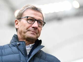 Der Ehrenspielführer des Fußball-Bundesligisten VfB Stuttgart: Guido Buchwald. Der Ehrenspielführer des Fußball-Bundesligisten VfB Stuttgart: Guido Buchwald.