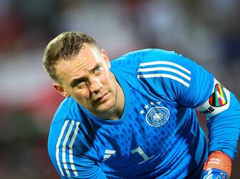 DFB-Kapitän Manuel Neuer mit der «One Love»-Kapitänsbinde.