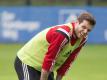 Dennis Diekmeier musste das HSV-Training wegen Adduktorenproblemen abbrechen. Foto: Christian Charisius