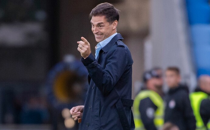 Der Trainer der urguayischen Nationalmannschaft: Diego Alonso.