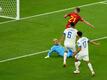 Spaniens Dani Olmo (21) erzielt mit dem 1:0 gegen Costa Rica das 100. WM-Tor für sein Land.