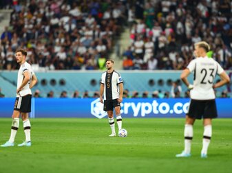 «La Repubblica» in Italien schrieb: «Krachende Niederlage Deutschlands gegen Japan.» «La Repubblica» in Italien schrieb: «Krachende Niederlage Deutschlands gegen Japan.»