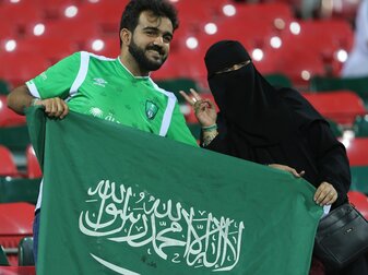 Saudi-Arabien will sich um die Austragung der Fußball-WM 2030 bewerben. Saudi-Arabien will sich um die Austragung der Fußball-WM 2030 bewerben.