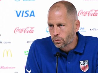US-Coach Berhalter vor Iran-Spiel: "Geht nicht um Politik" US-Coach Berhalter vor Iran-Spiel: "Geht nicht um Politik"