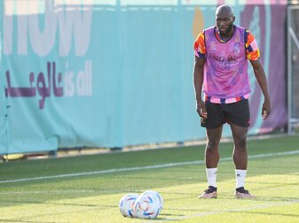 Belgiens leise Hoffnung bei Lukaku: "Ein Schub" Belgiens leise Hoffnung bei Lukaku: "Ein Schub"