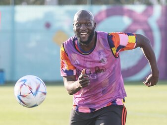 Wird in Belgiens Team schmerzlich vermisst: Torjäger Romelu Lukaku. Wird in Belgiens Team schmerzlich vermisst: Torjäger Romelu Lukaku.