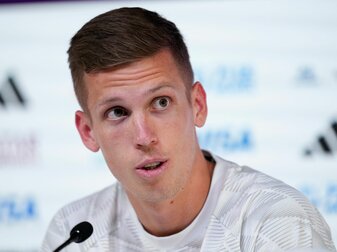 Trifft mit Spanien auf die DFB-Elf: Leipzig-Profi Dani Olmo. Trifft mit Spanien auf die DFB-Elf: Leipzig-Profi Dani Olmo.