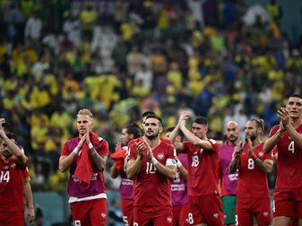 Nationalistische Fahne: FIFA ermittelt gegen Serbien Nationalistische Fahne: FIFA ermittelt gegen Serbien