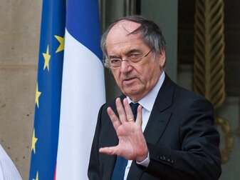 Lobt die Beziehungen zu WM-Gastgeber Katar: Frankreichs Verbandspräsident Noël Le Graët. Lobt die Beziehungen zu WM-Gastgeber Katar: Frankreichs Verbandspräsident Noël Le Graët.