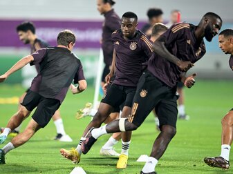 Deutschland bereitete sich intensiv auf das zweite Gruppenspiel gegen Spanien vor. Foto: Ina Fassbender/AFP via Getty Images Deutschland bereitete sich intensiv auf das zweite Gruppenspiel gegen Spanien vor. Foto: Ina Fassbender/AFP via Getty Images