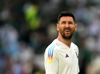 Argentiniens Starspieler Lionel Messi. Argentiniens Starspieler Lionel Messi.