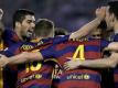 Der FC Barcelona bleibt weiterhin Tabellenführer. Foto: Jose Manuel Vidal
<br>dpa-infocom GmbH