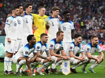 Beim Spiel gegen Wales Favorit: Die englische Nationalmannschaft. Beim Spiel gegen Wales Favorit: Die englische Nationalmannschaft.