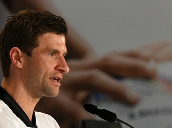 Mahnt davor, Costa Rica zu unterschätzen: Thomas Müller. Mahnt davor, Costa Rica zu unterschätzen: Thomas Müller.