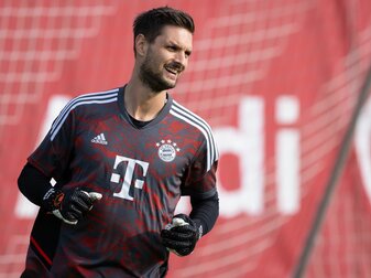 Hat das Training wieder aufgenommen: Bayern-Keeper Sven Ulreich. Hat das Training wieder aufgenommen: Bayern-Keeper Sven Ulreich.
