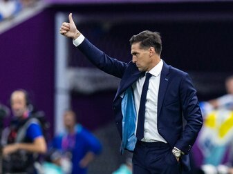 Glaubt an den Erfolg seines Teams im letzten Gruppenspiel: Uruguays Trainer Diego Alonso. Glaubt an den Erfolg seines Teams im letzten Gruppenspiel: Uruguays Trainer Diego Alonso.