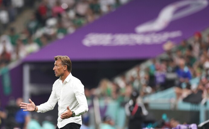 Hat es mit Saudi-Arabien nicht ins Achtelfinale geschafft: Trainer Herve Renard.