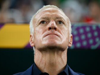 Frankreichs Nationaltrainer Didier Deschamps hadert mit dem Spiel gegen Tunesien.