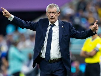 Lässt einen Einsatz von Cristiano Ronaldo gegen Südkorea offen: Portugals Trainer Fernando Santos. Lässt einen Einsatz von Cristiano Ronaldo gegen Südkorea offen: Portugals Trainer Fernando Santos.