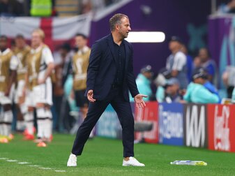 Bundestrainer Hansi Flick will die Nationalmannschaft zur Heim-Europameisterschaft führen. Bundestrainer Hansi Flick will die Nationalmannschaft zur Heim-Europameisterschaft führen.