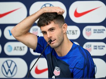 Der Einsatz von Christian Pulisic gegen die Niederlande ist ungewiss. Der Einsatz von Christian Pulisic gegen die Niederlande ist ungewiss.