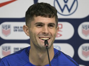 USA: Pulisic wohl fit für Duell gegen die Niederlande USA: Pulisic wohl fit für Duell gegen die Niederlande