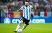 Argentiniens Lionel Messi in Aktion.